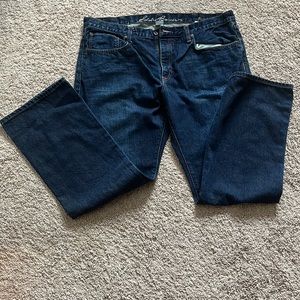 Eddie Bauer dark wash bootcut jeans